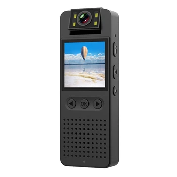 1080P HD Инфрачервена Камера за Нощно Виждане Wifi С Led Екран Малка Камера Bodycam Police Cam Велосипедна Камера DV Camera
