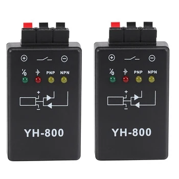 2X Тестер фотоелектрически превключватели YH-800, безконтактно тестер магнитни ключове, тестер сензори (без батерия)