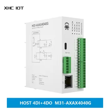 4DI + 4DO Разпределени Модул за дистанционно вход изход Аналогов Switch Събиране на Данни от Хост-Модул за Поддръжка на Свободния връзка PNP NPN XHCIOT М31-AXAX4040G