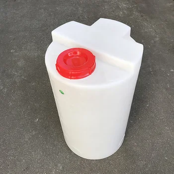 60Л/80Л/100Л кръгло полиэтиленовое дозирующее перемешивающее кофа за пречистване на отпадъчни води от охлаждащата течност Експериментално перемешивающее кофа за разбъркване