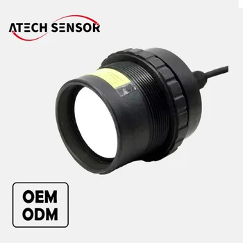 Atech 420ma RS485 Сензор за дълбочина на водата Ултразвуков сензор за нивото на водата Сензор за нивото на водата