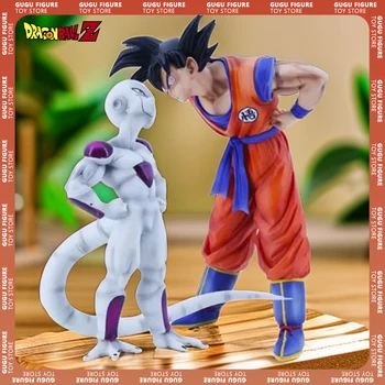 Dragon Ball Аниме Фигурки son Goku И Фризове Фигурка 23 см PVC Статуя Модел Кукли Колекционерско Бижу на Масата Играчки Подаръци