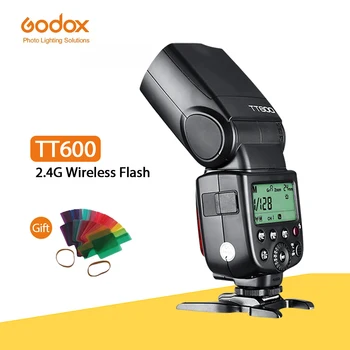 Godox TT600 Светкавица Speedlite 2.4 G Безжична GN60 Master/Slave Светкавица Speedlite за Фотоапарат Nikon Canon, Sony, Pentax Olympus, Fujifilm