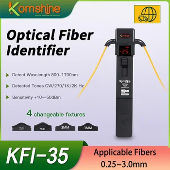 KomShine CDPF-35 Видеоклипове id оптичен детектор, приложими за голи влакна 0.25/0.9/2.0/3.0 кабел