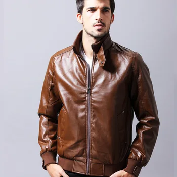 MRMT 2023 Съвсем нови мъжки якета от изкуствена кожа, мотоциклетни кожени якета за мъже, ежедневни облекла, връхни дрехи, облекло