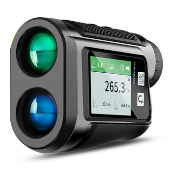 Nohawk1000M Golf Long distance finder часовници монокуляр за лов с лазерен далекомер далекомери с Голямо странично екран