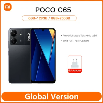 POCO C65 Глобалната версия на 128 GB/256 GB MediaTek Хелио G85 Восьмиядерный 5000 ма 6,74 