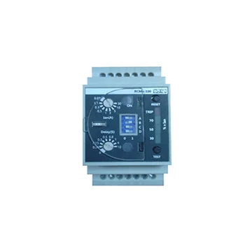 RCMU RCD RCMB-100 Контрол на остатъчен ток на Автоматичен прекъсвач A тип Реле изтичане на постоянен ток в Земята Контрол на изолацията