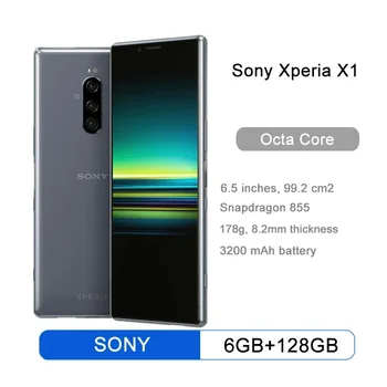 Sony Xperia X1 j8110 j9110, отключени, LTE, Android, Восьмиядерный, RAM памет 6 GB ROM, 128 GB, 6,5-инчов OLED дисплей, 12-МЕГАПИКСЕЛОВА и 12 MP, пръстов отпечатък, NFC