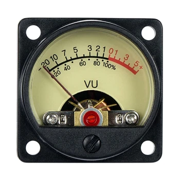 VU-meter, топло осветление с блок захранване заплата на шофьор, 35 мм, лесен монтаж