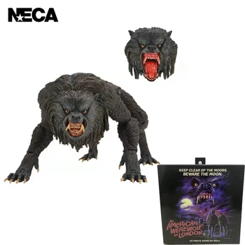 Аниме-фигурка NECA 04951 Американски Върколак, 7-инчов Гъвкав Страшното куче-вълк в Лондон, Фигурки, модел Играчки