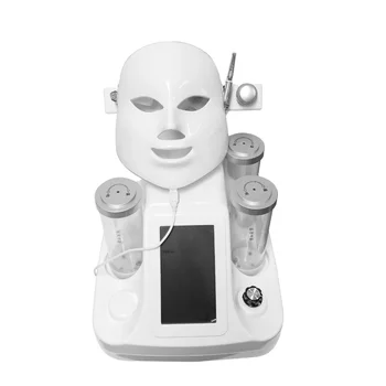 Апарати за микродермабразио 7 в 1, аквамассажер за лице с led маска за лице