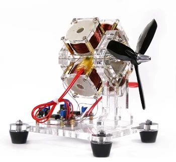 Бесщеточный мотор Хол Високоскоростен Мини Подарък за рождения Ден на Творчески Мъжки модел ръчно изработени Научнообразовательное преходносредиземноморския 0