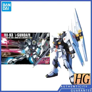 [В наличност] Bandai HGUC 1/144 RX-93 V Gundam PVC Аниме Оригинални Периферни Устройства Фигурка Фигурки са подбрани Модел Играчки, Декорация За Деца