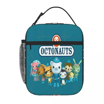 Детска чанта за обяд с героите Квазии октонавтами, термосумка, чанта за обяд, училищна чанта за обяд