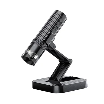 Дигитален Микроскоп USB, Камера За Ръчни Микроскопи 50X-1000X, Мента Микроскоп 1080P HD Мини Камера-Лупа, Черен