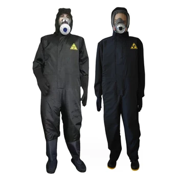 Защитен костюм за защита на отпадъчни води на ядрената индустрия от радиация химични въздействия