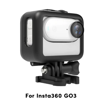 Защитна рамка-рамка за камерата insta360 GO3, притежателят на рамка, монтиране на адаптера за статив 45BA