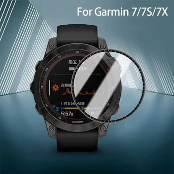 Защитно Фолио От Мека Фибростъкло За Garmin 7/7 S/7X Smart Watch Screen Protector Shell Case Аксесоари