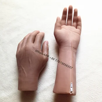 Изкуствена ръка Реалистична Медицинска силиконова имитация ампутированных импланти за протеза на крайниците
