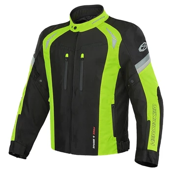 Износостойкая мъжки байкерская яке, средства за защита от падане, водонепроницаемое палто за мотокрос, Светоотражающая състезателна облекло
