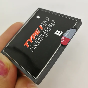 Карта памет Micro-SD to Карти с адаптер за карти от тип I и Високоскоростна за поддръжка на смарт-карти micro sdxc/ micro-sdhc/ micr