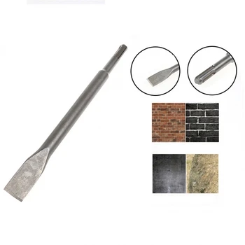 Материал от хромирана стомана СДС 40 # Плюс дръжка Електрически чук Плоско длето за пробиване на тухли в бетона
