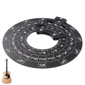 Мелодический инструмент Circle Of Fifths & Music Транспонира Инструмент за възпроизвеждане на музикални мелодии Инструмент за акорди за музиканти, автори на песни, начинаещи, за деца и възрастни