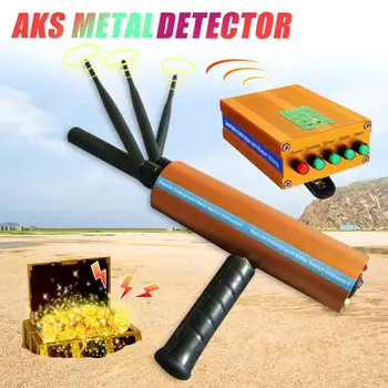 Метал детектор AKS С Подобрен Сигнал за Дистанционно Позициониране Handhold 3D Подземен Детектор за метал Злато, скъпоценни Камъни Diamond Detector