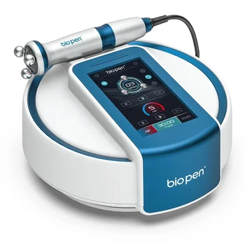 Мултифункционална електрическа EMS-масажна машина за стягане на кожата Bio pen T6 Blue Light Therapy Care Tool