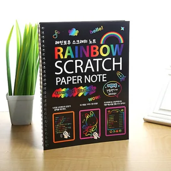 Набор от хартия за рисуване Rainbow Magic за деца, играчка за рисуване на Графити 