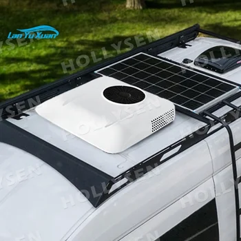 Нова Енергийна Система, климатична Инсталация 12V 24V Климатик За Паркиране на Камиона На Покрива, Паркинг Охладител Електрически Климатик За АВТОБУСА