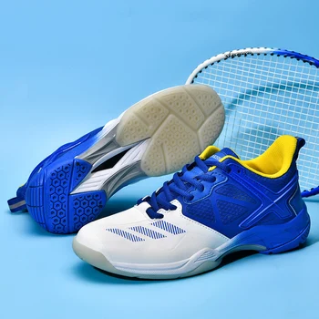 Нова Професионална обувки за бадминтон, Нескользящие обувки за Тенис, Лека обувки за мъже и жени, Волейболни маратонки.