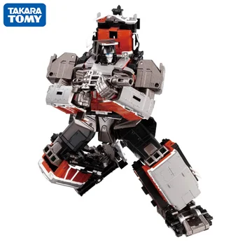 Оригинални Трансформърс Takara Томи MPG-06 Trainbot Kaen 18 см Робот Аниме Фигурка Фигурка Подбрани Играчки Подарък