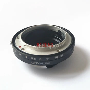 Преходни пръстен CRX-L/M за обектив Contarex CRX Mount към фотоапарата Leica M L/M M9 M7 M8 M5 M6 TECHART LM-EA7