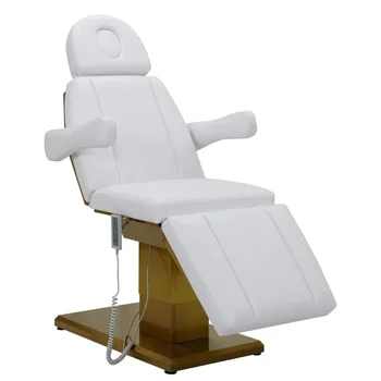 Разкошен златен масажна маса козметик мебели за салон за красота легло за мигли козметични електрически спа-салон за лице