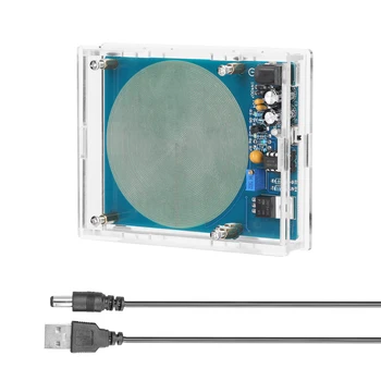 Резонансен генератор на вълни на Шуман 7,83 Hz, импулсни аудиорезонатор изключително ниска честота, USB-интерфейс с индикаторна лампа