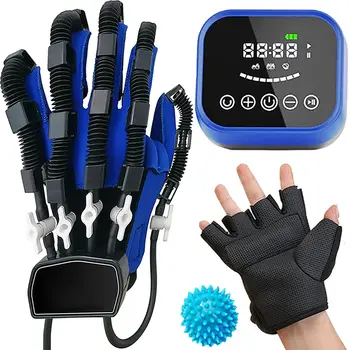 Ръкавици робот за рехабилитация при инсульте, гемиплегии, симулатор за рехабилитация на пръста, ръкавици робот с моторизирани и ръчни