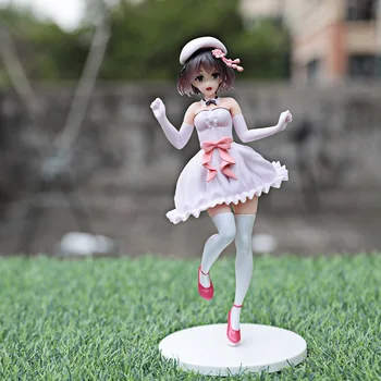 Саекано: Как Да Се Повиши Скучен Приятелка Аниме Фигурка Мегуми Kato Kawai Момиче Hentai Фигурка За Възрастни Статуя Модел Декор Подарък Играчка