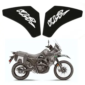 Тампон за резервоара на мотоциклета за Kawasaki KLR650 2022-2023 Защита на резервоара Коленная дръжка 2 елемента KLR650