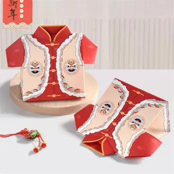 Традиционната кутия за опаковане на бонбони Широк спектър от приложения Опаковъчна кутия за пролетния фестивал Опаковъчна кутия в китайски стил Прекрасна