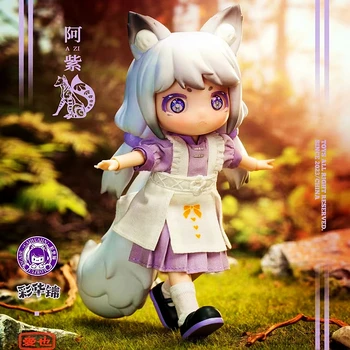 Цветна и луксозна серия в национален стил 1/12 Bdj Blind Toy Box Kawaii Кукла Фигурка Играчки са подбрани модел Mystery Box