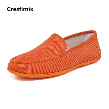 Cresfimix/ мъжки ежедневни обувки големи размери и ярки цветове без шнур, мъжки обувки за почивка, отличен пролетно-летни обувки за шофьори, готини обувки a2878 1
