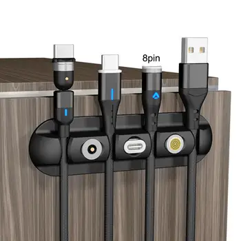 Универсален силиконов 4 дупки USB-моталка за зареждане, Кабел за пренос на данни за компанията 1