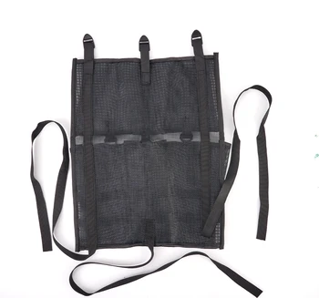 Чанта за съхранение на седалки, комплект от две организаторите, Практически Преносим надеждна замяна, полезна алуминиева мрежа чанта за кану-каяк 1