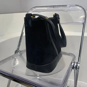 Нов кроссбоди чанта от висок клас на мощност под мишниците чанти за есента и зимата на рамото кофа Телфар скоба портмонета и за жени, Луксозни дизайнерски 4