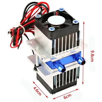 3 Комплект Мини-Климатика САМ Kit Термоелектрически Охладител Пелтие Охлаждане Охлаждане + Вентилатор За Домашно Инструмент 5