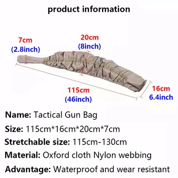 Чанта за аксесоари за лов на открито, тактически кобур, очите, пневматичен пистолет, чанта за пушки, военен армейски камуфлаж, чанта за штурмового оръжия 5